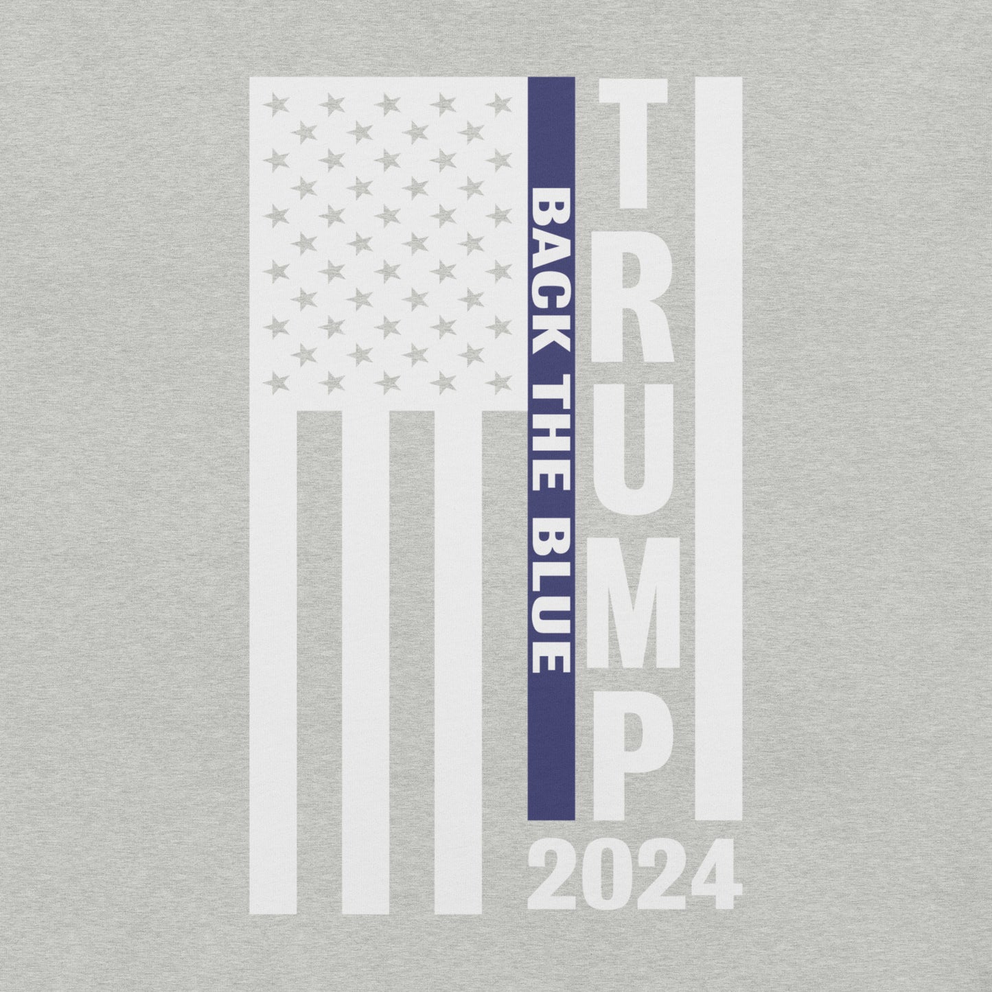 Back the Blue Trump Flag t-shirt